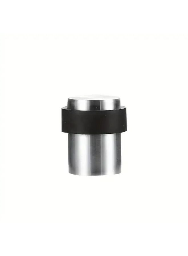 Heavy Duty Black Stainless Steel Door Stopper Wall Mounted Floor Protector - Image 3